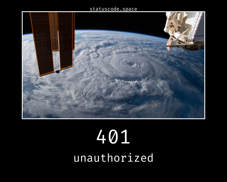 401 Unauthorized