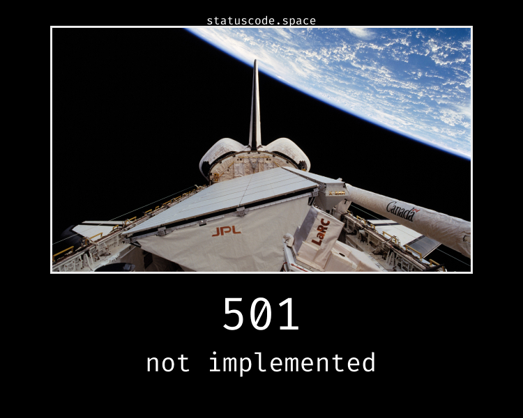 501 Not Implemented