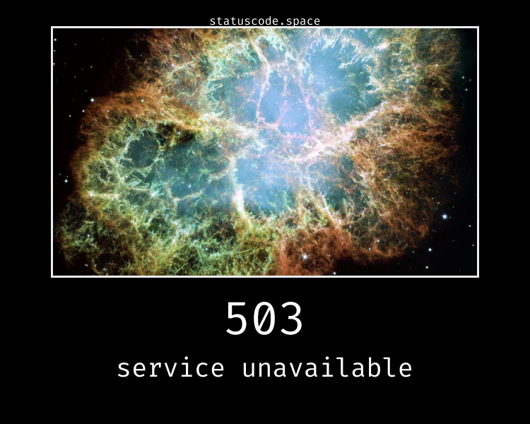 503 Service Unavailable